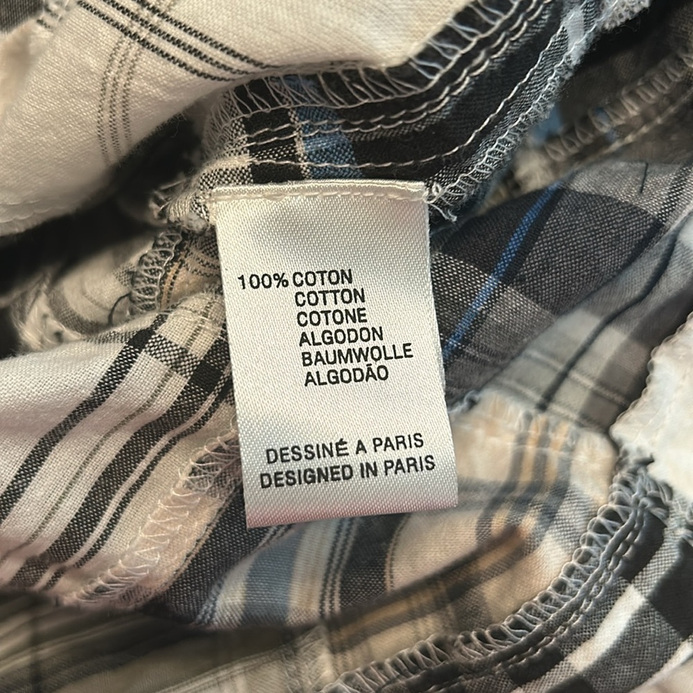 Antik Batik Patchwork Plaid Blouse - image 6